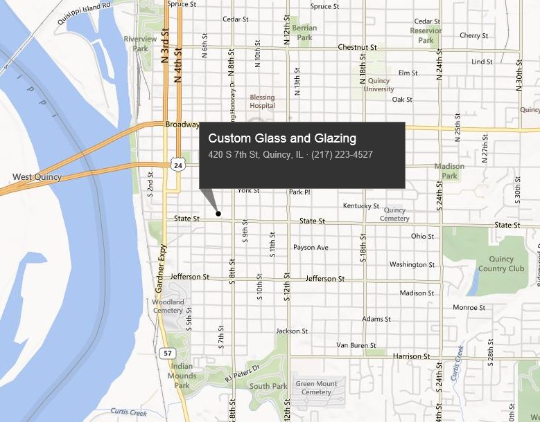 Custom Glass Location